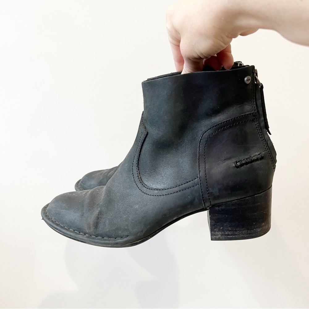 Ugg Bandara Leather Boots Bootie